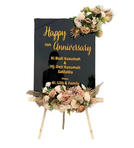 Papan Bunga Akrilik Margo Mulya